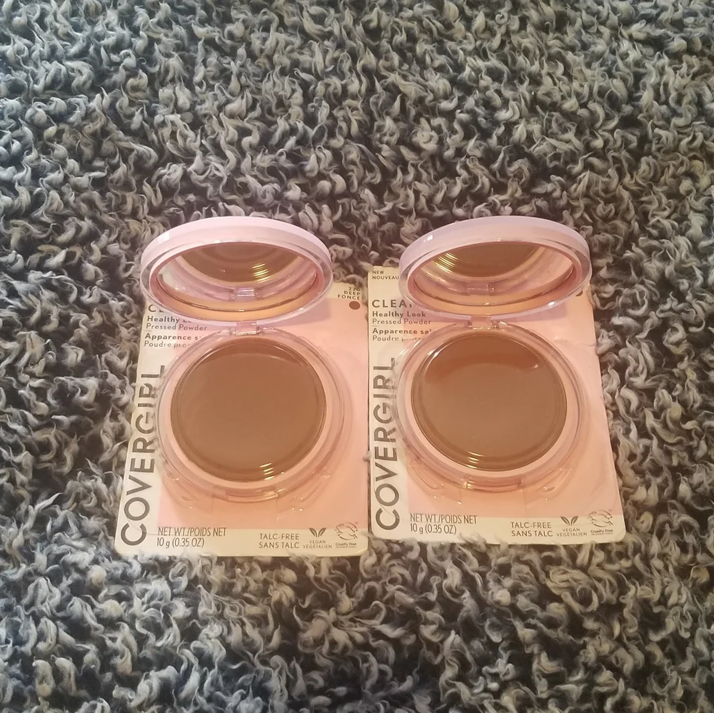 Covergirl Pressed Powder Set of 2 Deep Fonce